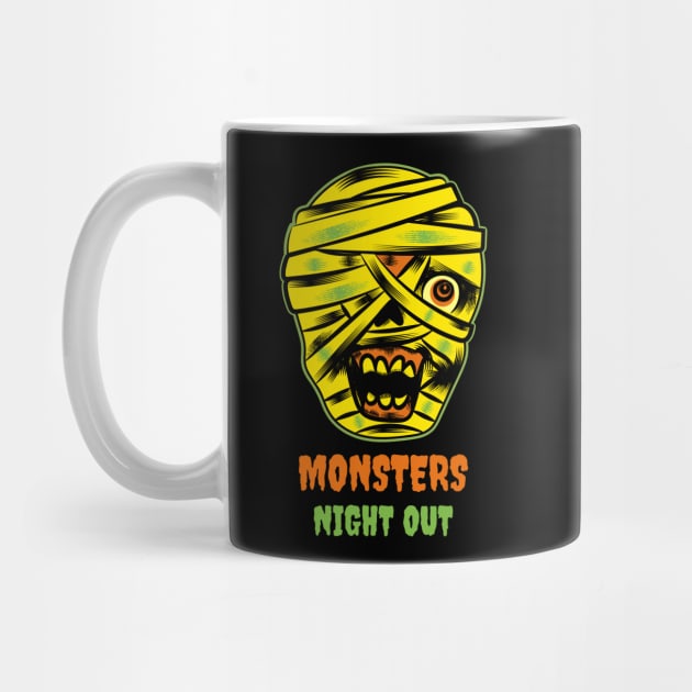 MONSTERS NIGHT OUT by TheAwesomeShop